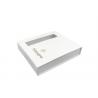 Buy cheap White Collapsible Gift Boxes , Foldable Paper Box With Magnet And Window from wholesalers