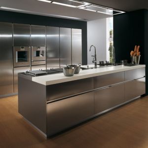 Customized Stainless Steel Kitchen Cabinet