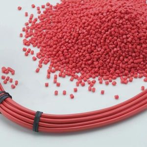 Automobile Line Insulation PVC Cable Granules Plastic Pellets Flame Retardant