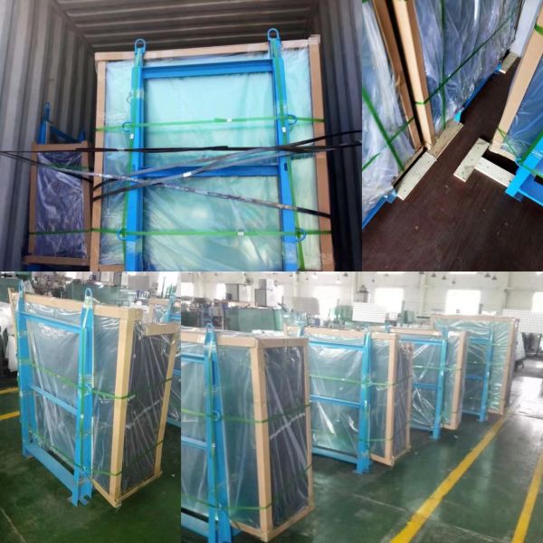 EN12150/CE/SGCC/Australian Certificate Fixed Radius Tempered Glass Shower Doors