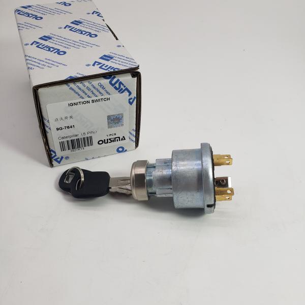 Excavator Ignition Switch 9G-7641/9G7641 Keys Fits For CAT 229 306 320 330 322 375