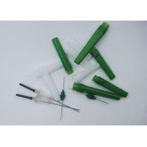 Multi Sample Rubber Sleeve Blood Collection Needle Set 21G 22G