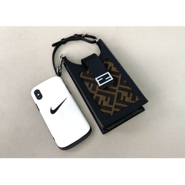 Delicate Small Mobile Phone bag Cotton And Linen Materials And Imported Cow Leather Lovely cross-body bag