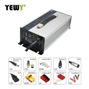 Cheap 108V 10A 8A 120V Bluetooth Battery Charger Intelligent Portable wholesale