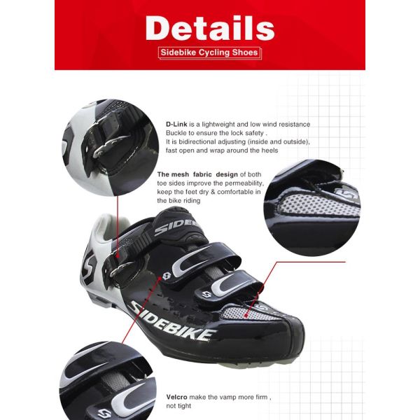 Sidebike Summer Cycling Shoes Geometry Design Body High Pressure Resistance