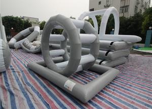 Grey Inflatable Rolling Ball Water Park Equipment For Adult / Child