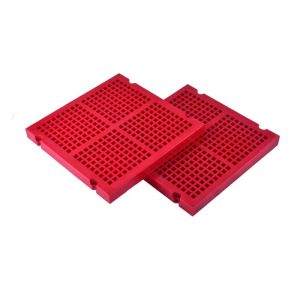 Cheap 305x305x30mm Polyurethane Modular Dewatering Mesh Screen Fixing With PU Blot wholesale