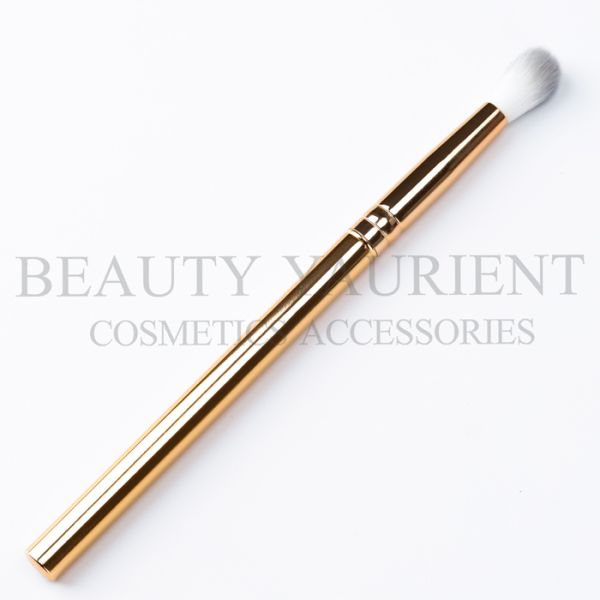 Deluxe Champagne Gold Fluffy Eyeshadow Makeup Brush 148mm Length