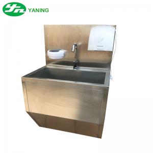 Cheap One Person Stainless Steel Medical Hand Wash Sink With Hand Dryer For Food Industry wholesale