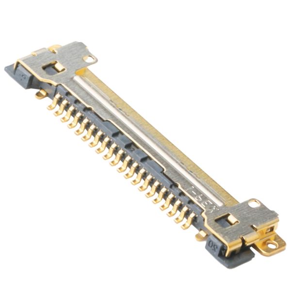 Micro Coaxial Circular Power Connector Horizontal Mating Type