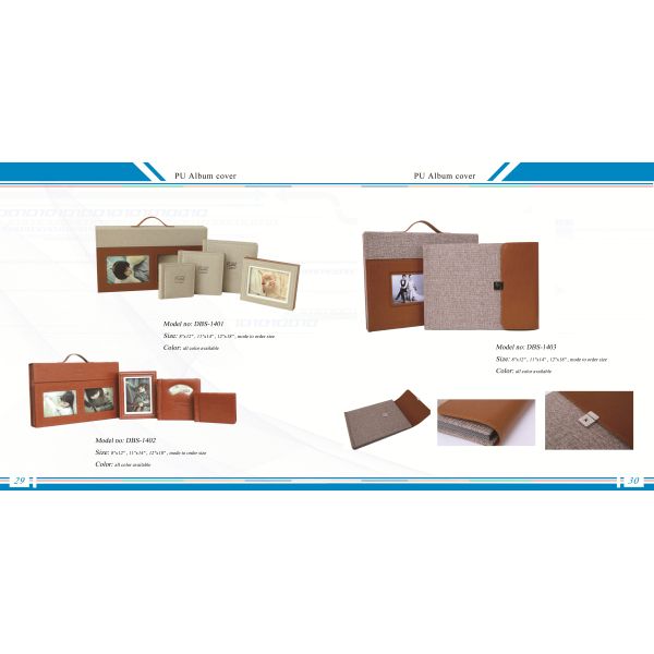 PU Album Covers / Leather Album Cover,Customized Leather Album Cover with Suitcase / PU Album Covers