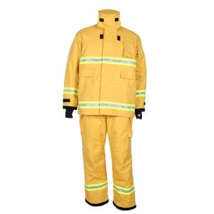 Cheap Fire Fighting Garment ESA Protective Firefighters Uniforms Fire Repellent Clothing wholesale