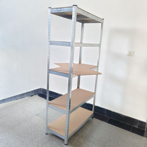 5 Layers Heavy Duty Showroom Shelves Warehouse Sample Display Iron Frame Galvanized
