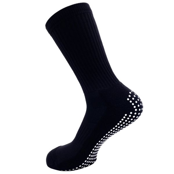 Men's Spandex Polyester Cotton Basketball Socks for Elite Training Sports Running Crew