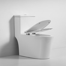 Cheap Ceramic Siphonic Flushing Toilet One Piece Sanitary Ware Bathroom Toilet wholesale