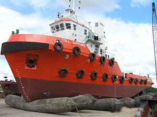 D2.0mXL21m 16 Layer Marine Rubber Airbag Ultra High Pressure