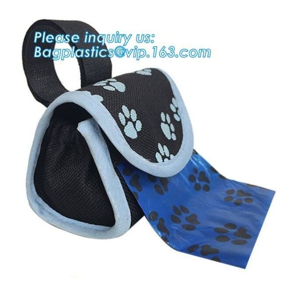 Nappy Baby Disposable Diaper Sacks, Degradable scented disposable baby diaper sack, green tie handle baby diaper sack