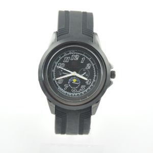 Pu Strap Japan Movt Quartz Watch