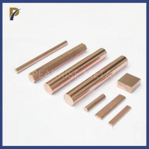 China Diameter 35mm Tungsten Copper Alloy Rod For Industrial Manufacturing on sale