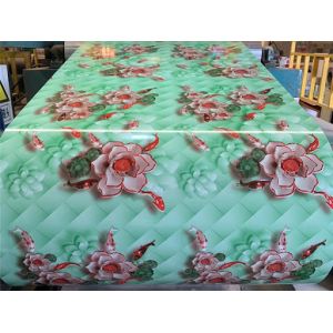 China Polyester(PE) Color Coated Prepainted Galvanized PPGI Steel Coil 0.28*600mm Printech Color Coated Coil JIS G3302; EN1014 on sale