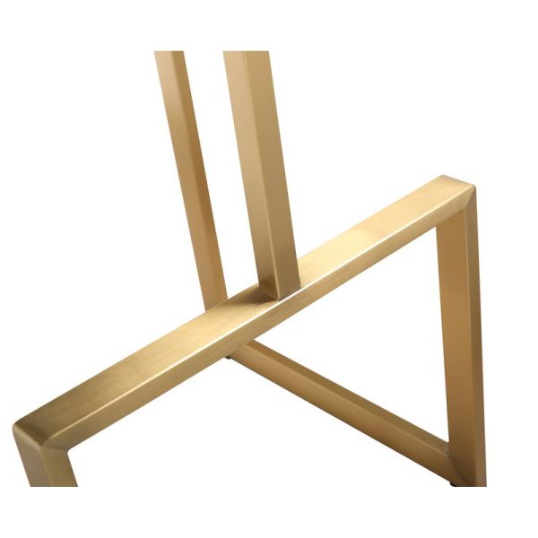 White 0.112CBM 4.0KGS Leather Upholstery Bar Stools