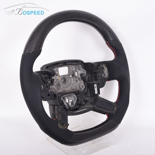 Customized 0.35m Land Rover Steering Wheel Defender Black Leather Sports