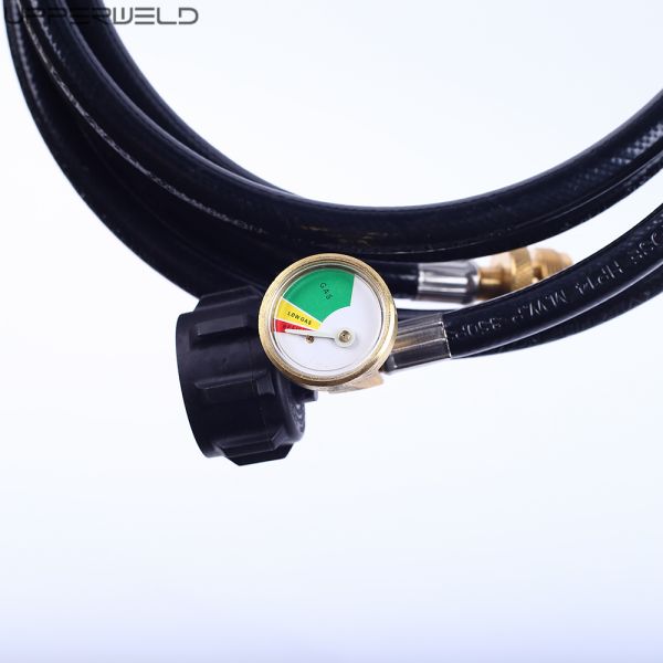 10' Rubber Propane Regulator Hose with Length 20' Propane Tank Gauge LPg Gas Regulator