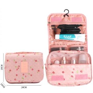 Cheap 150D To 600D Small PU Vegan Leather Cosmetic Pouch Waterproof Wash Bag wholesale