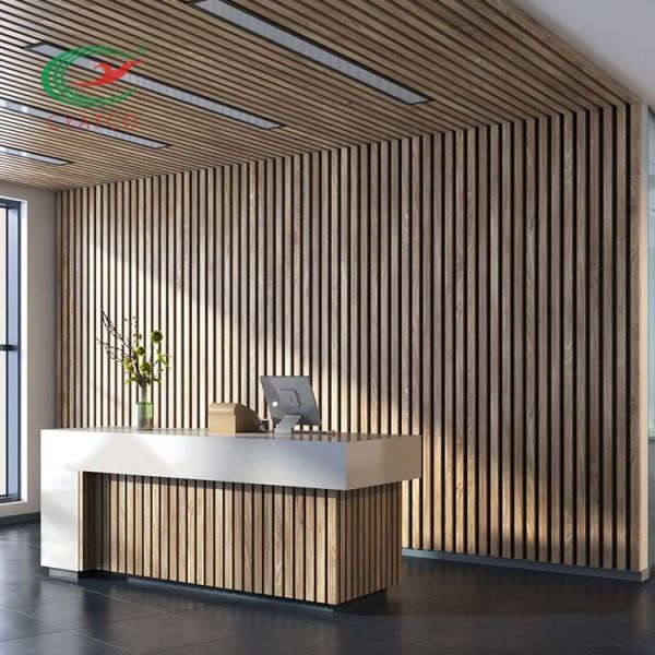 Tasteless Sound Acoustic Panel Wood Slat For Interior Decoration Wall