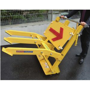 25kg Ral1023 Portable Vehicle Barricades