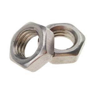 Cheap 304 Stainless Steel Hex Nuts For Screws Bolts M6 Standard DIN 934 wholesale