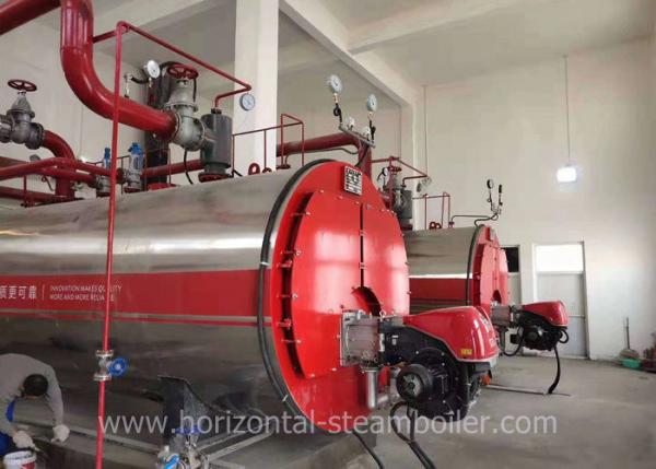 Natural Gas Steam Boiler Fruits Dehydration Line Automatic Running