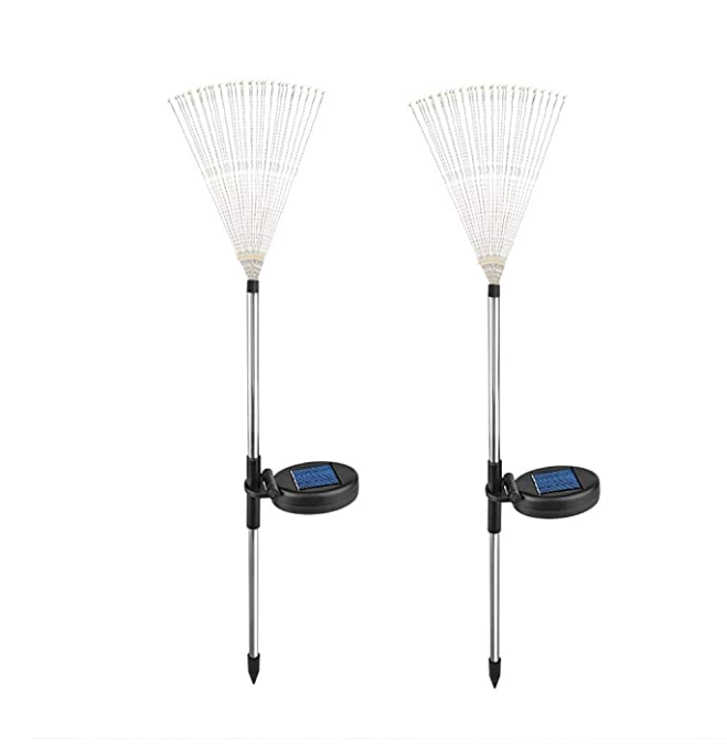 2 Modes Warm White 6W Decorative Solar Garden Lights Firework