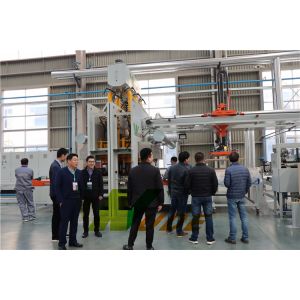 Cheap Hot Press Short Cycle Lamination Line For Production Board 90-100 Sheets/H wholesale