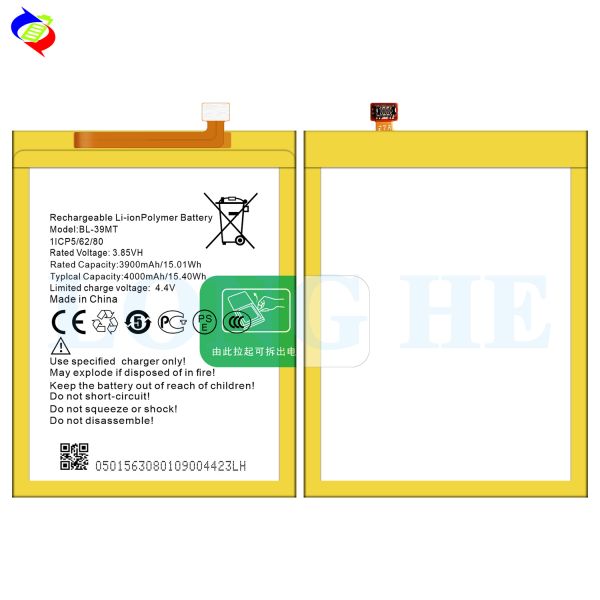 High Capacity Ori 1 1 BL-39MT 4000mAh CD8 Mobile Phone Battery for Tecno Camon 15 Pro