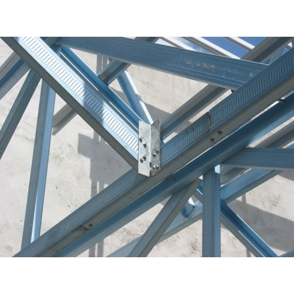 Steel Stud and Track Cold Roll Forming Machine For Light Steel Structure Truss