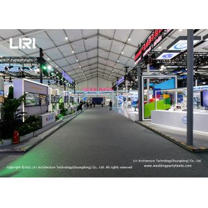 Multifunctional 40M Width Outdoor Exhibition Tents With ABS Wall
