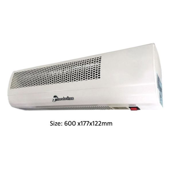 2025 Window Type Fan Air Curtain For Tollbooth Fast Food Window Saving AC Energy