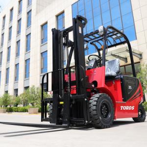 Cheap 4-6m Pneumatic Tire Electric Reach Truck Forklift Electric Counter Balance wholesale