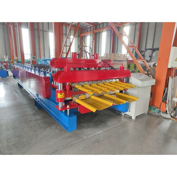 Automatically PPGI GI PPGL GL Double Layer Roll Forming Machine 8*1.5*1.5m