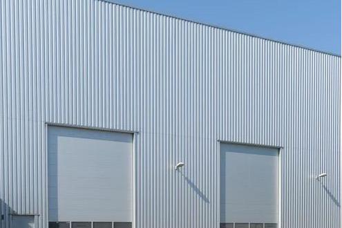 Lightweight Prefab Steel Warehouse Building , Prefab Steel Frame Commercial Building