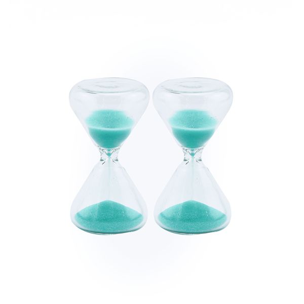 1 3 5 Minutes Glass Hourglass Tea Timer Country / Traditional Style