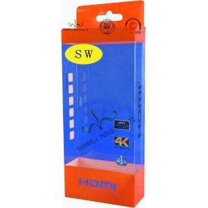 Cheap Offset Printing PVC Plastic Packaging Boxes , Rectangular Plastic Boxes wholesale