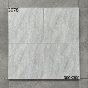 Wear Resistant Marble Ceramic Tile Firebrick 300x300mm 4 inch
