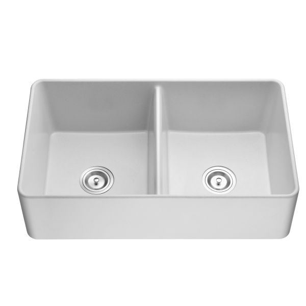 33 Inch Double Bowl Farmhouse Kitchen Sink/Composite Granite Sink