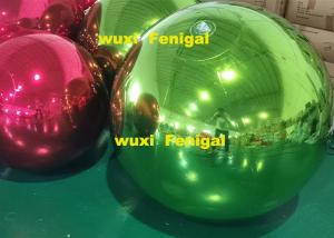 Cheap Christmas Shining Inflatable Mirror Balloon For Mall Display In South America wholesale