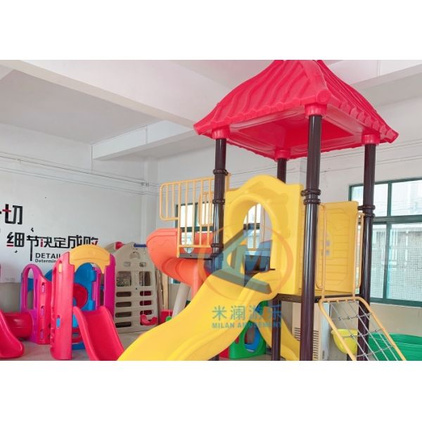 6x5.5m Outdoor Playground Equipment Safe Novel Design For Kids