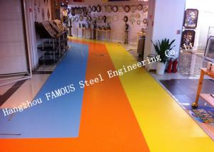Cheap Heterogenous Equivalent Outdoors Vinyl Laminate Flooring Roll Sports Flooring PVC Plastic Composite Material wholesale