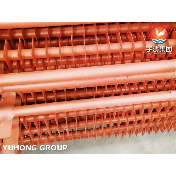 Painted Seamless Steel ASME SA213 TP304 H Type Square Tube For Seawater Desalination