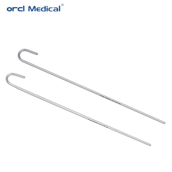 Aluminum Intubating Stylet Supplier Medical Endotracheal Tube Intubation Stylet